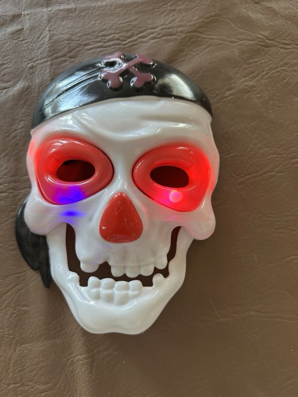 Light Up Pirate SKULL Mask